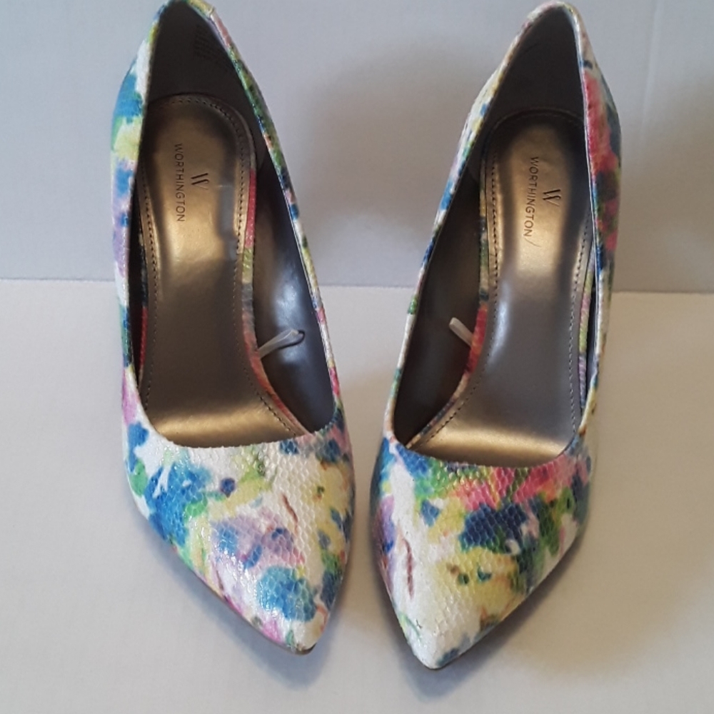 Worthington Zoe Pink Multi shoes